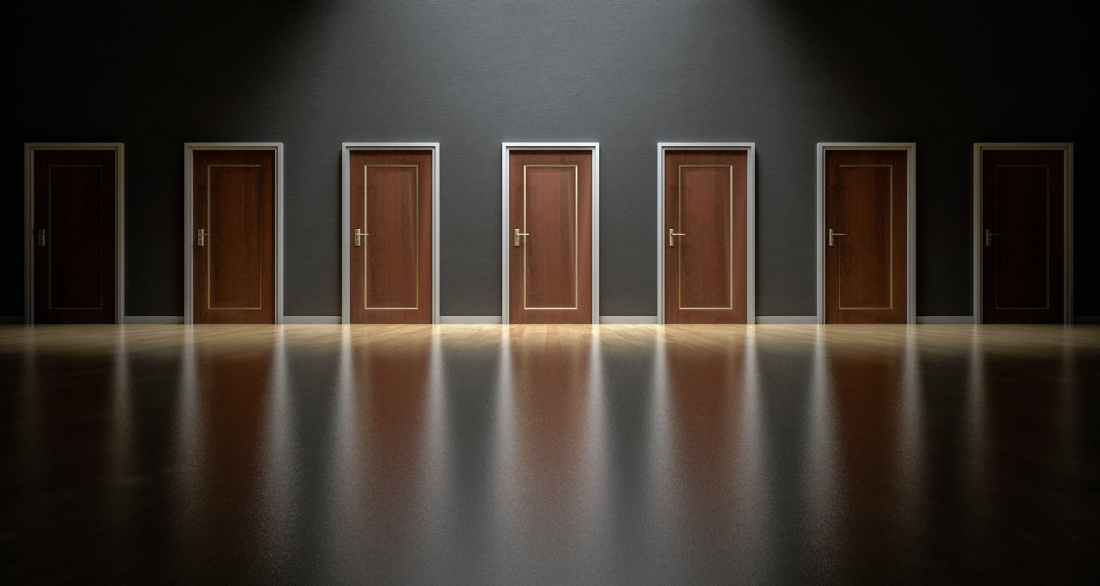 choices decision doors doorway